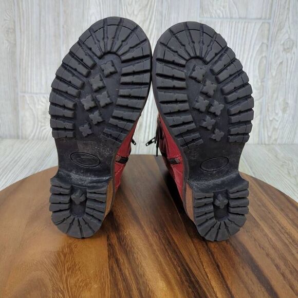 Rosa Negra Leather Combat Boots Wool Lined Swedish Design Size 36 EU - Picture 10 of 12